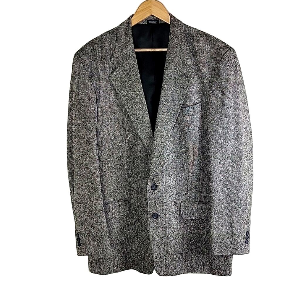 Classic Men's Gray Tweed Blazer Sport Coat